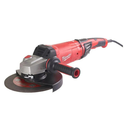 Milwaukee Električna ugaona brusilica sa AVS 230 mm, 2400 W, prekidač sa lopaticom AGVKB 24-230 EKX DMS