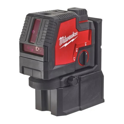 Milwaukee USB punjivi laser sa zelenim ukrštenim linijama sa vrhovima, 4 V, 3.0 Ah,  u Kitbox-u, L4 CLLP-301C