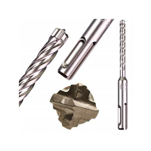 Milwaukee Set burgija za beton, SDS-Plus, MX4, 10 x 50/115 mm