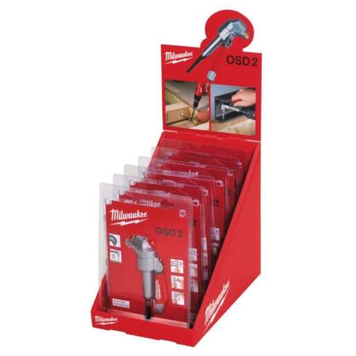 Milwaukee Ugaoni nastavak OSD 2 za bušilicu i čekić 1/4” Hex, 160 mm, 6 kom