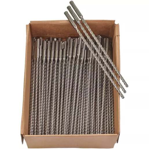 Milwaukee Set burgija za beton MX4, 4-rezna, SDS-Plus, 50 kom, 6,5 x 200/265 mm