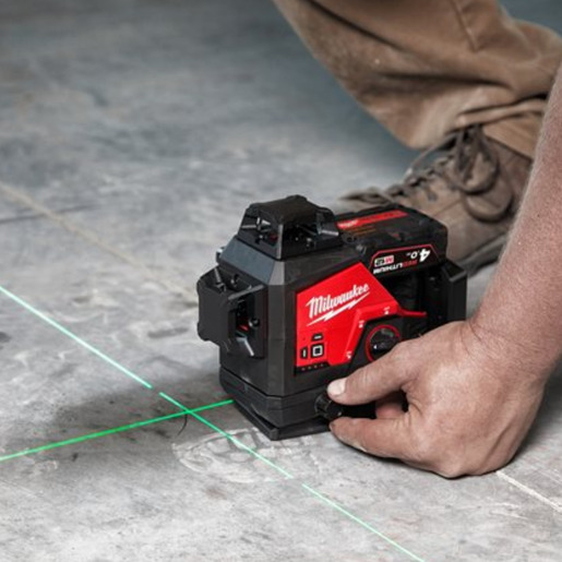 Milwaukee Zeleni 360° 3 ravni laser M12™  M12, 3PL-0C