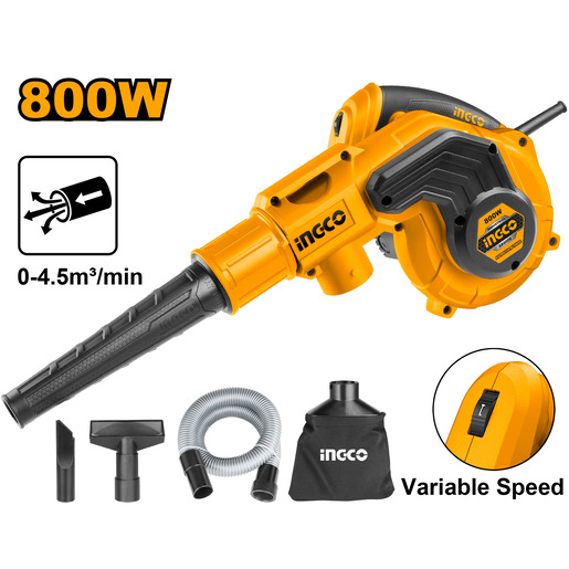 INGCO Električni duvač+usisivač AB80008