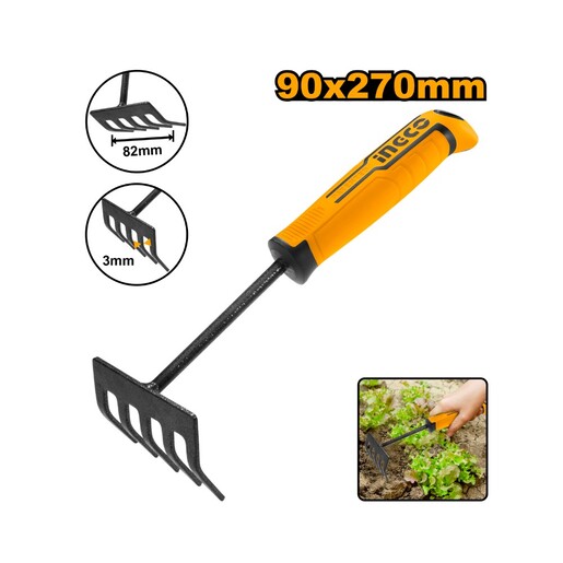 INGCO Baštenske grabulje 5 kraka HFTR1008