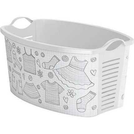 BERNER Korpa za čist veš CLOTHES 42L 34176