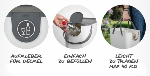 ROTHO Kanta za otpatke ALBULA 25l RRB25B