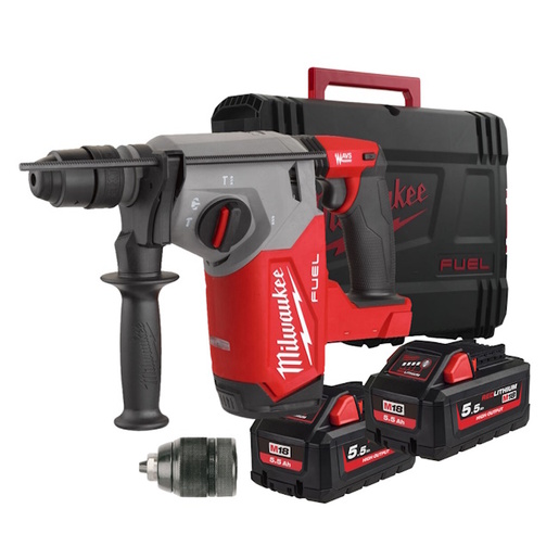 Milwaukee aku čekić bušilica SDS+ 18V 5.5Ah M18 FHX-552X 4933478889