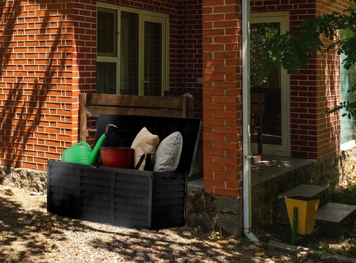 CHOMIK Baštenska kutija za odlaganje – 320L, antracit