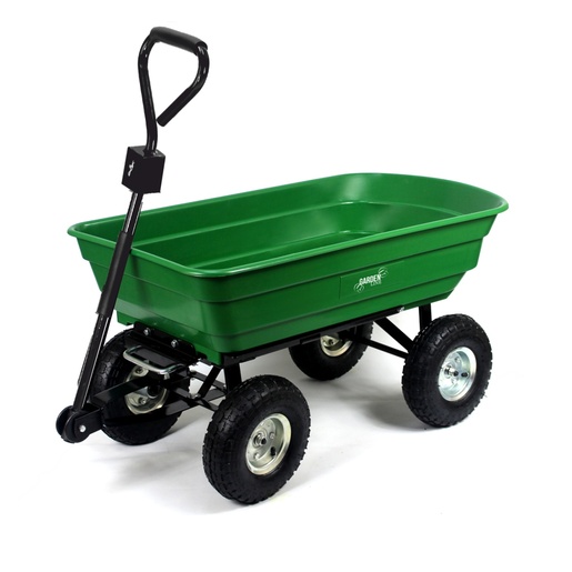 CHOMIK Baštenska transportna kolica Garden Line, 300kg, Green, 75 L