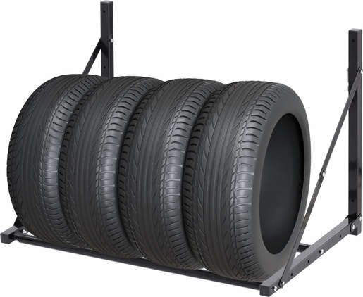 CHOMIK Zidni nosač za gume 56x50x 80–120 cm