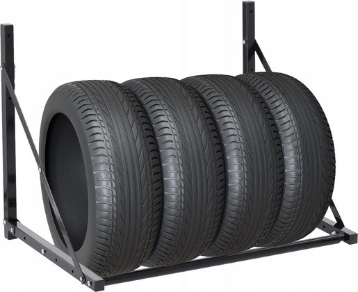 CHOMIK Zidni nosač za gume 56x50x 80–120 cm