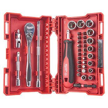 Milwaukee Set nasadnih ključeva 1/4″ 38/1 4932479096