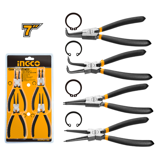 INGCO Zeger klešta 4kom HCCPS01180
