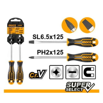 INGCO Set odvijača SL+PH duži HKSD0248