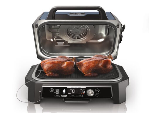 Ninja električni roštilj OG901EU Woodfire PRO Connect