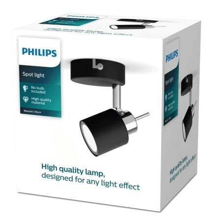 Philips Meranti spot svetiljka crna 1x35w 230,929003253901