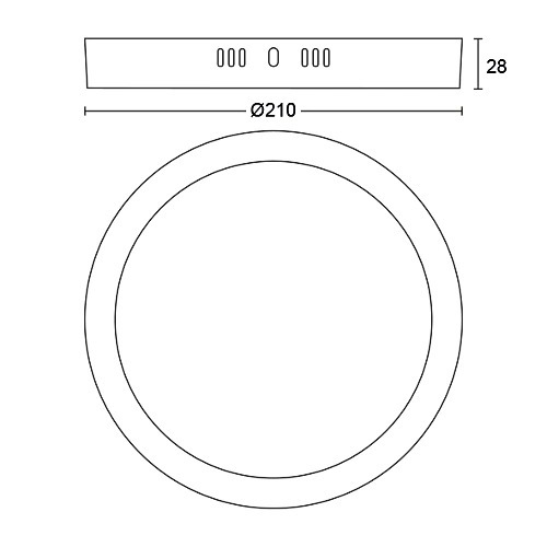 Philips Magneos plafonska lampa rd 12w 40k wh 06 929002661831