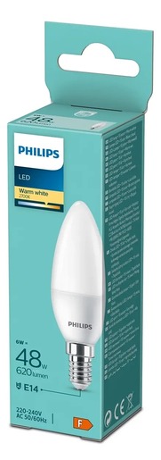 Philips Led sijalica 5w(40w) b35 e14 929003541118