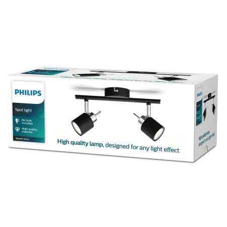 Philips Meranti spot svetiljka crna 2x35w,929003254010