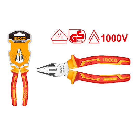 INGCO Izolovana kombinovana klešta 200mm INDUSTRIAL HICP28208