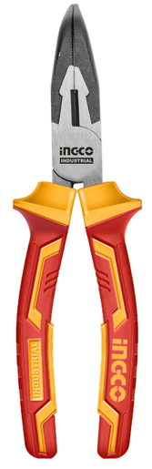 INGCO Izolovana zakrivljena špic klešta 200mm INDUSTRIAL HIBNP28208