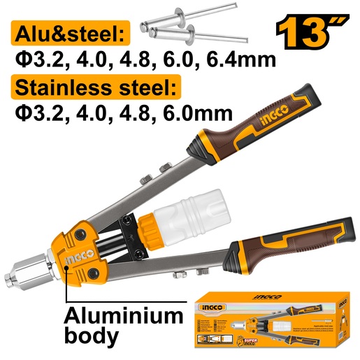 INGCO Klešta za pop nitne 3.2-6.4 INDUSTRIAL HR131