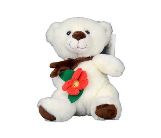 Dizi Toys Plišana igračka 20Cm Meda Sa Cvetom, 0+