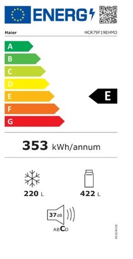 Haier side by side frižider HCR79F19EHMD