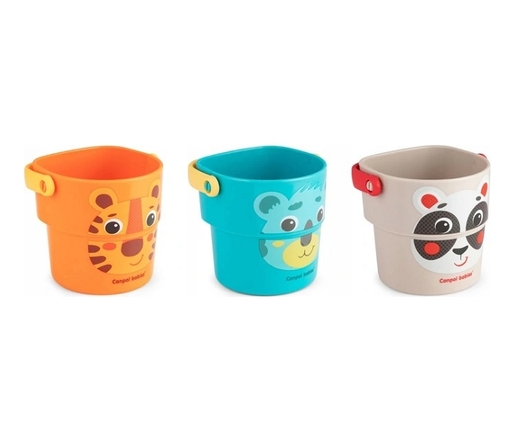 Canpol Babies Igračka Za Kupanje 56/000 Hello Liitle - 3 Casice
