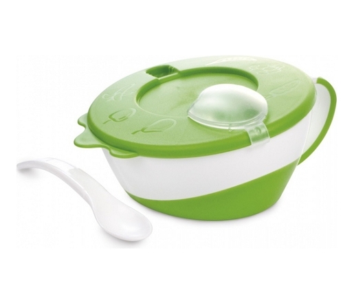 Canpol Babies Činija Sa Kasikom 31/406 - Zelena