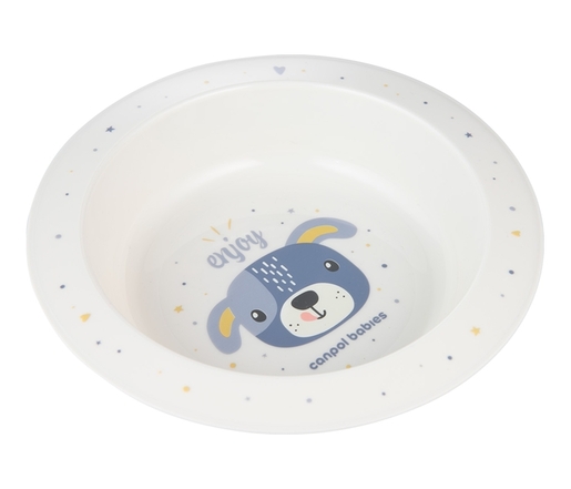 Canpol Babies Činija 4/412 Cute Animals 270Ml - Blue