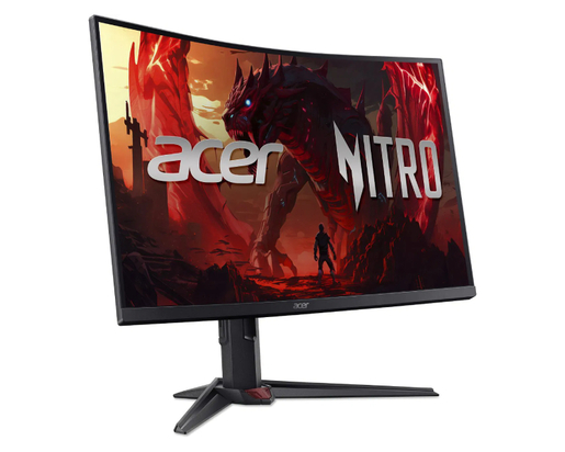Monitor 27 ACER Nitro XZ273UP2, QHD, VA, FreeSync, 0.5ms, DP, 180Hz, gaming, zakrivljeni