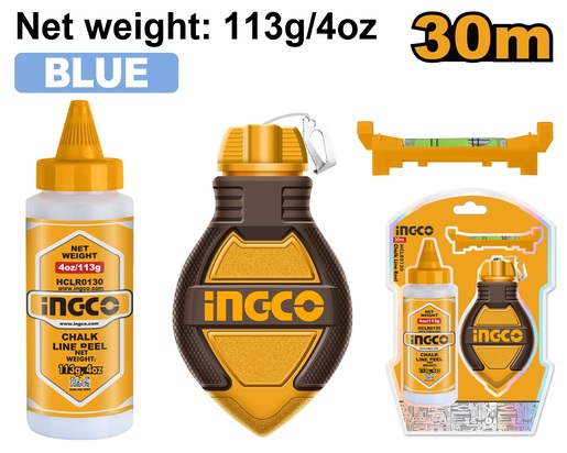 INGCO Zidarski kanap i puder HCLR0130