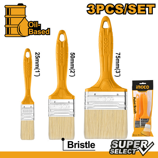 INGCO Četke za farbanje 3/1 SET CHPTB7860301