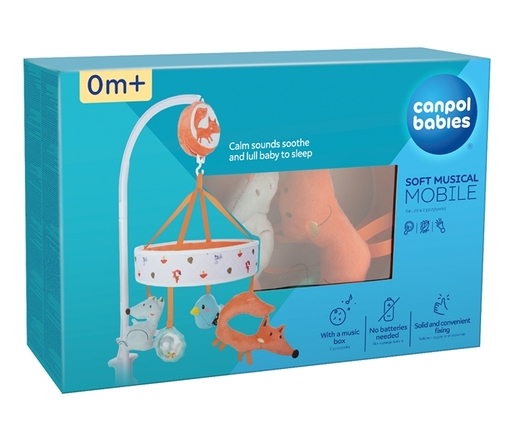Canpol Babies Muzička vrteš (0M+) - Fox 75/201