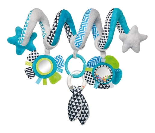 Canpol Babies Plisana Igračka Zig Zag  - Blue 68/063