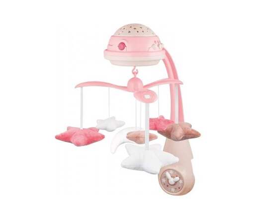 Canpol Babies Muzička vrteška sa projektorom 75/100 - Roze