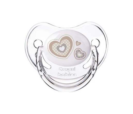 Canpol Babies Orthodontic Silikonska Varalica 18+M 22/567 "Newborn Baby" 1Kom - Hearts