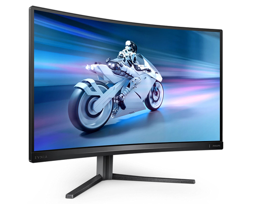 Monitor 27 Philips Evnia 27M2C5500W/00, QHD, VA, 1ms, HDMI, DP, 240Hz, zakrivljeni, gaming