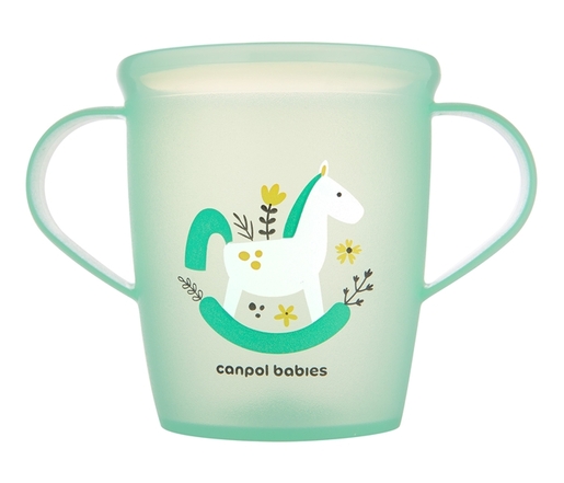 Canpol Babies šolja sa drškama Od 250Ml Toys Green 2/101_Gre