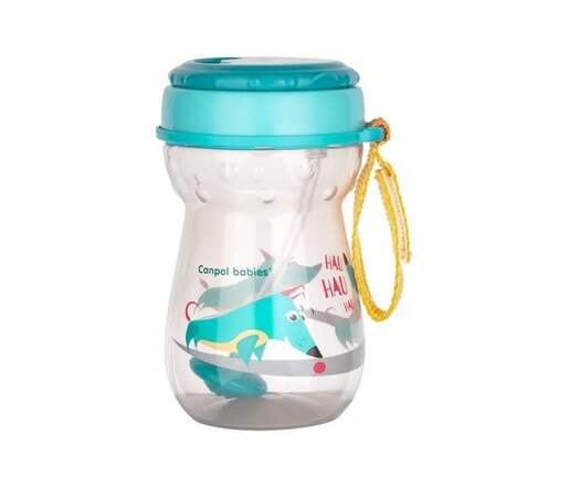 Canpol Babies šolja Sa Slamcicom "Dog" - 350Ml