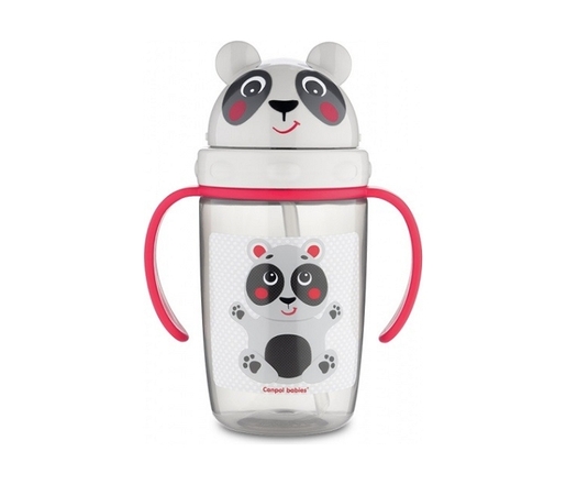 Canpol Babies šolja Sa Slamcicom 9M+ Hello Little - 400Ml