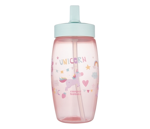 Canpol Babies Sportska Šolja Sa Savitljivim Kljunom Od 400Ml Unicorns 56/618_Pin