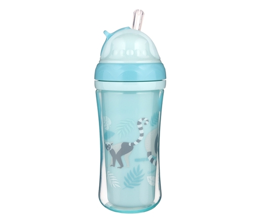 Canpol Babies šolja Sa Slamcicom 260Ml (12M+) - Lemur 74/051