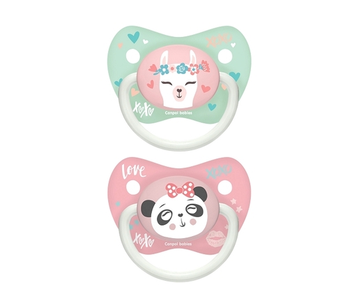 Canpol Babies Silikonska Varalica 18+M Exotic Animals 23/922 Pink