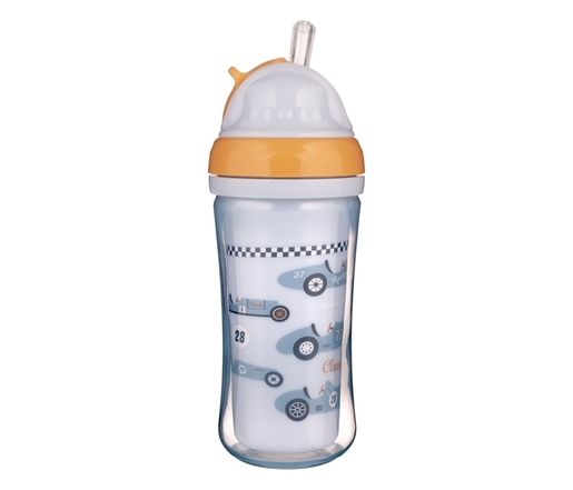 Canpol Babies šolja Sa Slamcicom 260Ml (12M+) - Cars 74/053