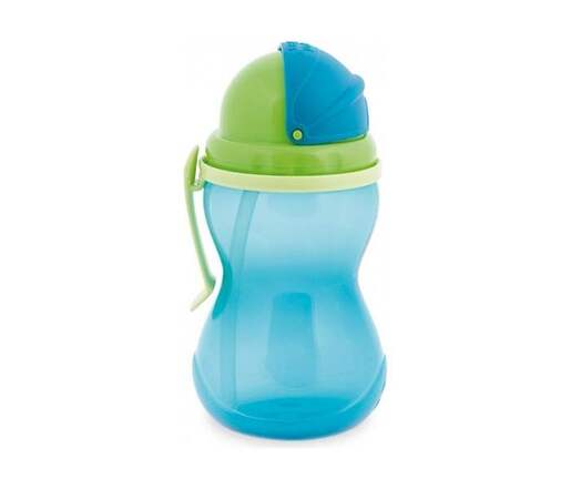 Canpol Babies Sportska Šolja Sa Slamkom (370Ml) 56/113 - Blue