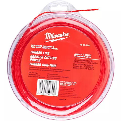 Milwaukee silk za trimer 2.4m x 76m 49162713