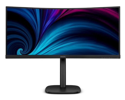 Monitor 34 Philips 34B2U3600C/00, WQHD, VA, Adaptive Sync, 4ms, DP, 120Hz, gaming, zakrivljen