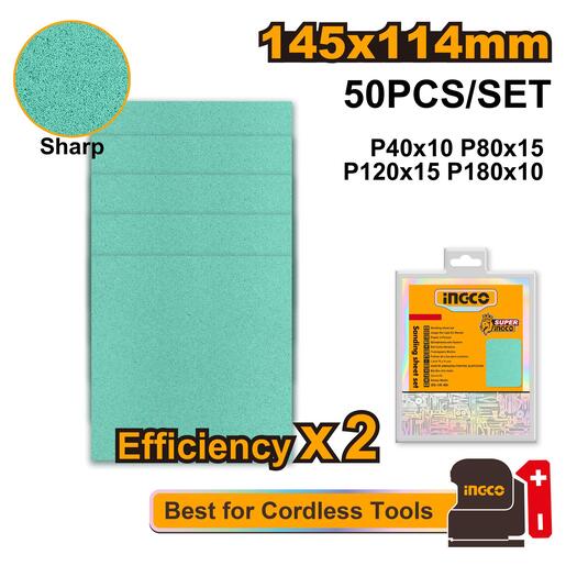 INGCO Set brusnih papira 50/1 SUPER AKFS145115